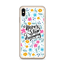 Never Stop Dreaming iPhone Case by Design Express