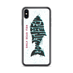 iPhone XS Max Only Dead Fish Go with the Flow iPhone Case by Design Express