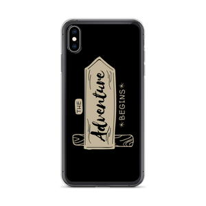 iPhone XS Max the Adventure Begin iPhone Case by Design Express