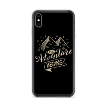 iPhone XS Max The Adventure Begins iPhone Case by Design Express