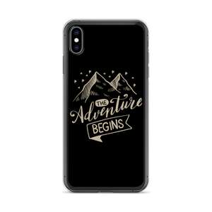 iPhone XS Max The Adventure Begins iPhone Case by Design Express