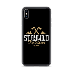 iPhone XS Max Stay Wild Outdoor iPhone Case by Design Express