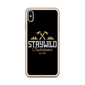 Stay Wild Outdoor iPhone Case by Design Express
