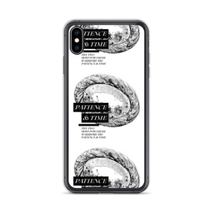 iPhone XS Max Patience & Time iPhone Case by Design Express