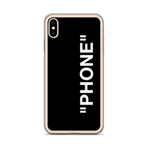 "PRODUCT" Series "PHONE" iPhone Case Black by Design Express