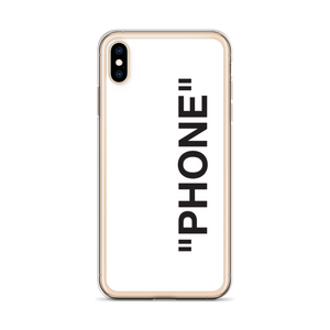 "PRODUCT" Series "PHONE" iPhone Case White by Design Express