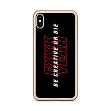 Be Creative or Die iPhone Case by Design Express