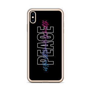 Peace is the Ultimate Wealth iPhone Case by Design Express