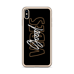 Good Vibes Typo iPhone Case by Design Express