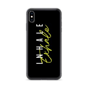 Inhale Exhale Clear Case for iPhone®