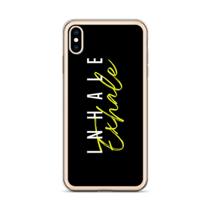 Inhale Exhale Clear Case for iPhone®