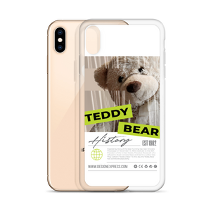 Teddy Bear Hystory iPhone Case by Design Express