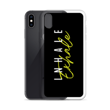 Inhale Exhale Clear Case for iPhone®