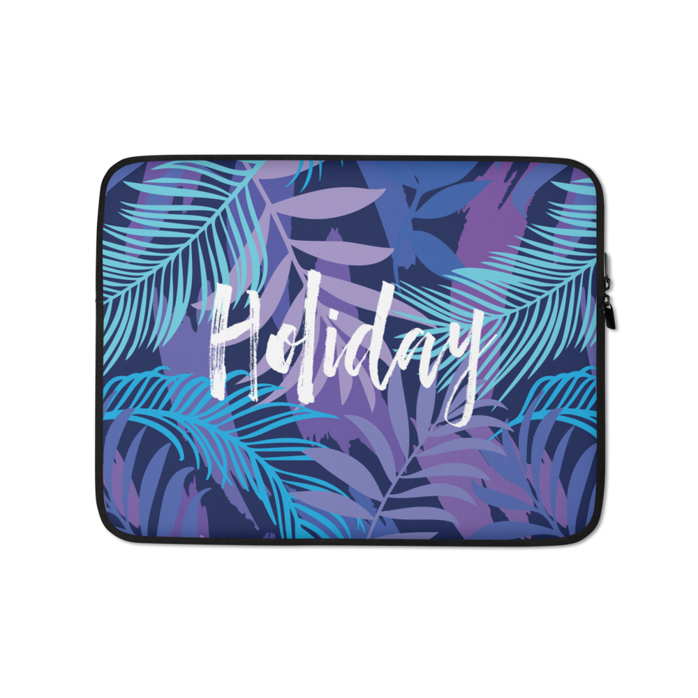 13″ Floral Holiday Laptop Sleeve by Design Express