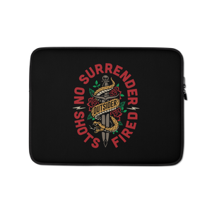 13″ No Surrender Laptop Sleeve by Design Express