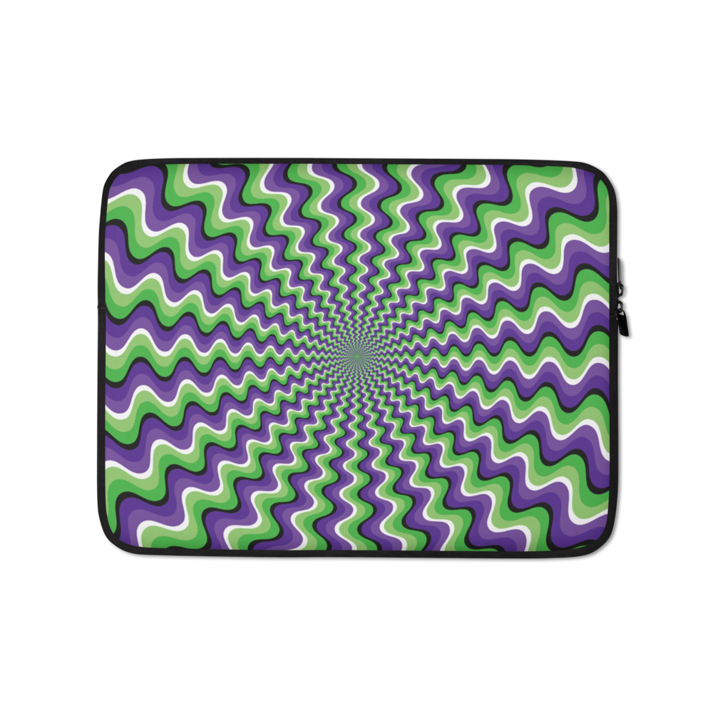 13″ Optical Illusion Laptop Sleeve by Design Express