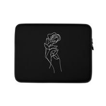 13″ Rose in Hand Laptop Sleeve by Design Express