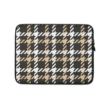 13″ Houndstooth Large Pattern Laptop Sleeve by Design Express