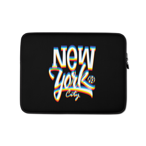 13″ New York City Glitch Laptop Sleeve by Design Express