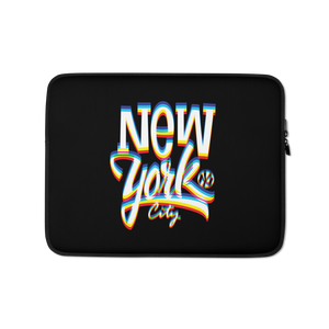 13″ New York City Glitch Laptop Sleeve by Design Express