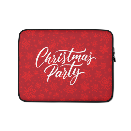 13″ Christmas Party Laptop Sleeve by Design Express