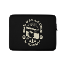 13″ Travel Is An Investment In Yourself Laptop Sleeve by Design Express