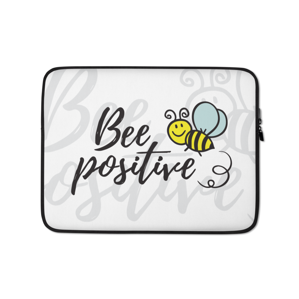 13″ Bee Positive Laptop Sleeve by Design Express