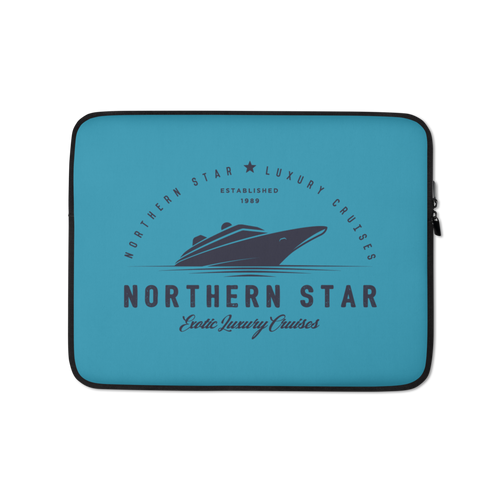 13″ Northern Star Luxury Cruises Laptop Sleeve by Design Express