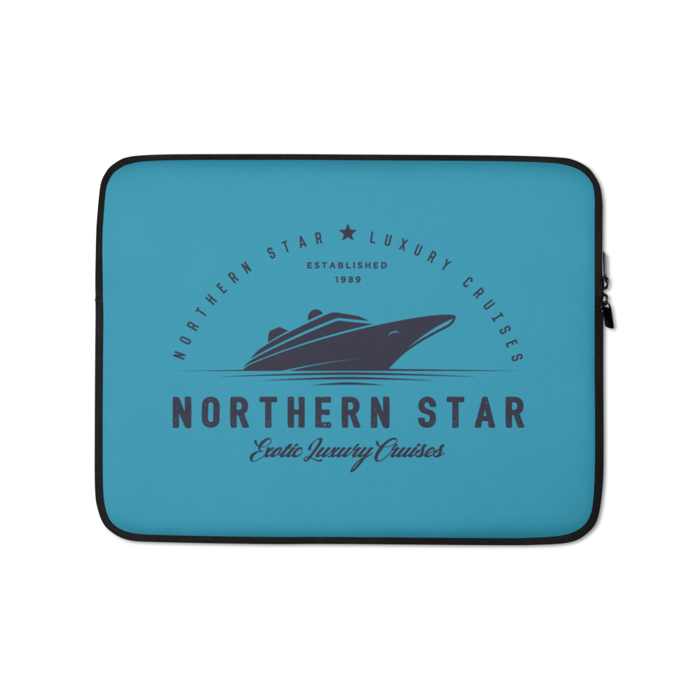 13″ Northern Star Luxury Cruises Laptop Sleeve by Design Express