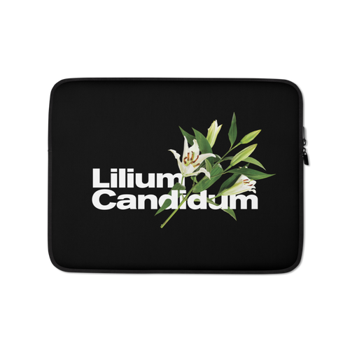 13″ Lilium Candidum Laptop Sleeve by Design Express