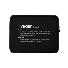 13″ Vegan Dictionary Laptop Sleeve by Design Express