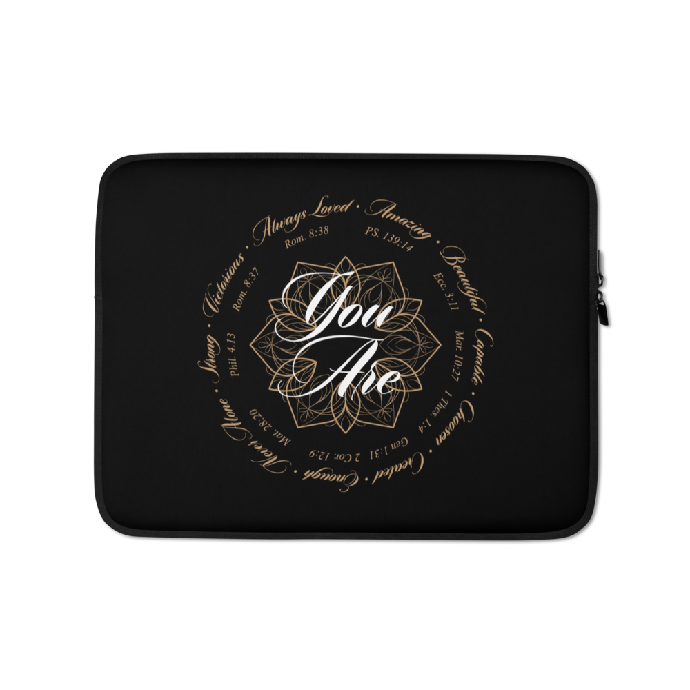 13″ You Are (Motivation) Laptop Sleeve by Design Express