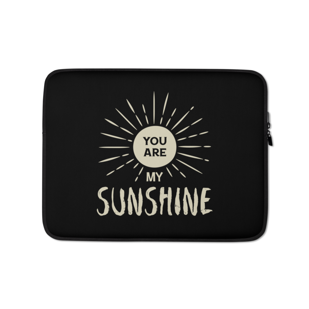 13″ You are my Sunshine Laptop Sleeve by Design Express
