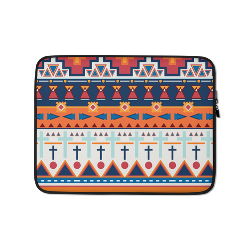 13″ Traditional Pattern 01 Laptop Sleeve by Design Express