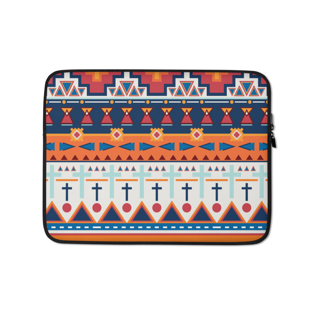 13″ Traditional Pattern 01 Laptop Sleeve by Design Express