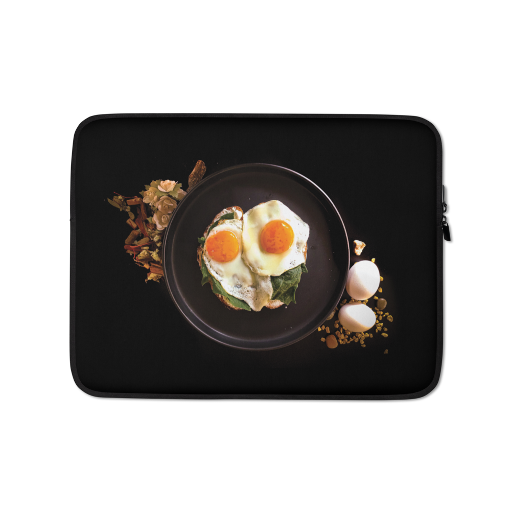 13″ Delicious Eggs Laptop Sleeve by Design Express