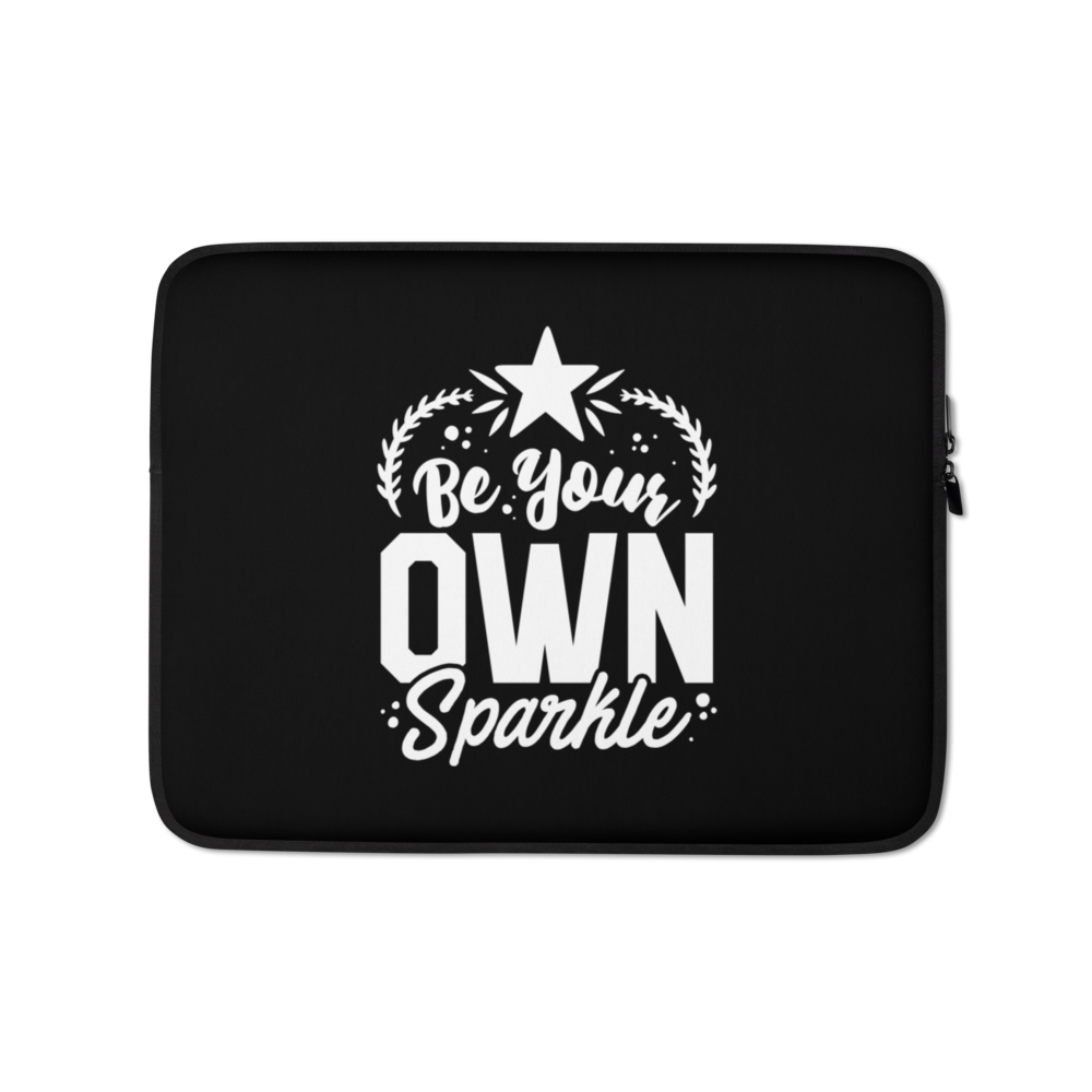 13″ Be Your Own Sparkle Laptop Sleeve by Design Express