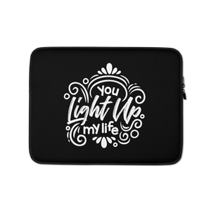 13″ You Light Up My Life Laptop Sleeve by Design Express