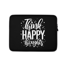 13″ Think Happy Thoughts Laptop Sleeve by Design Express