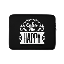 13″ Color Me Happy Laptop Sleeve by Design Express