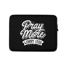 13″ Pray More Worry Less Laptop Sleeve by Design Express