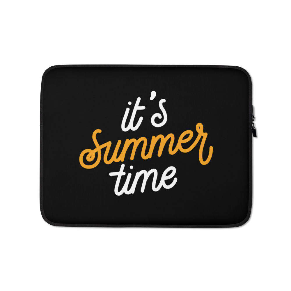 13″ It's Summer Time Laptop Sleeve by Design Express