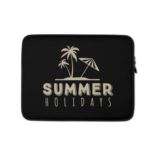 13″ Summer Holidays Beach Laptop Sleeve by Design Express