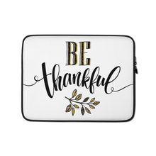 13″ Be Thankful Laptop Sleeve by Design Express