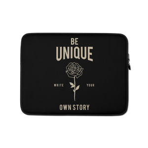 13″ Be Unique, Write Your Own Story Laptop Sleeve by Design Express