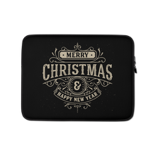 13″ Merry Christmas & Happy New Year Laptop Sleeve by Design Express