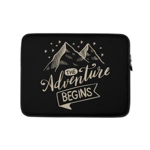 13″ The Adventure Begins Laptop Sleeve by Design Express