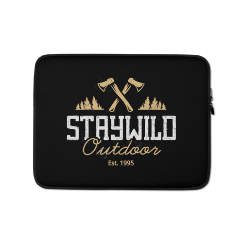 13″ Stay Wild Outdoor Laptop Sleeve by Design Express