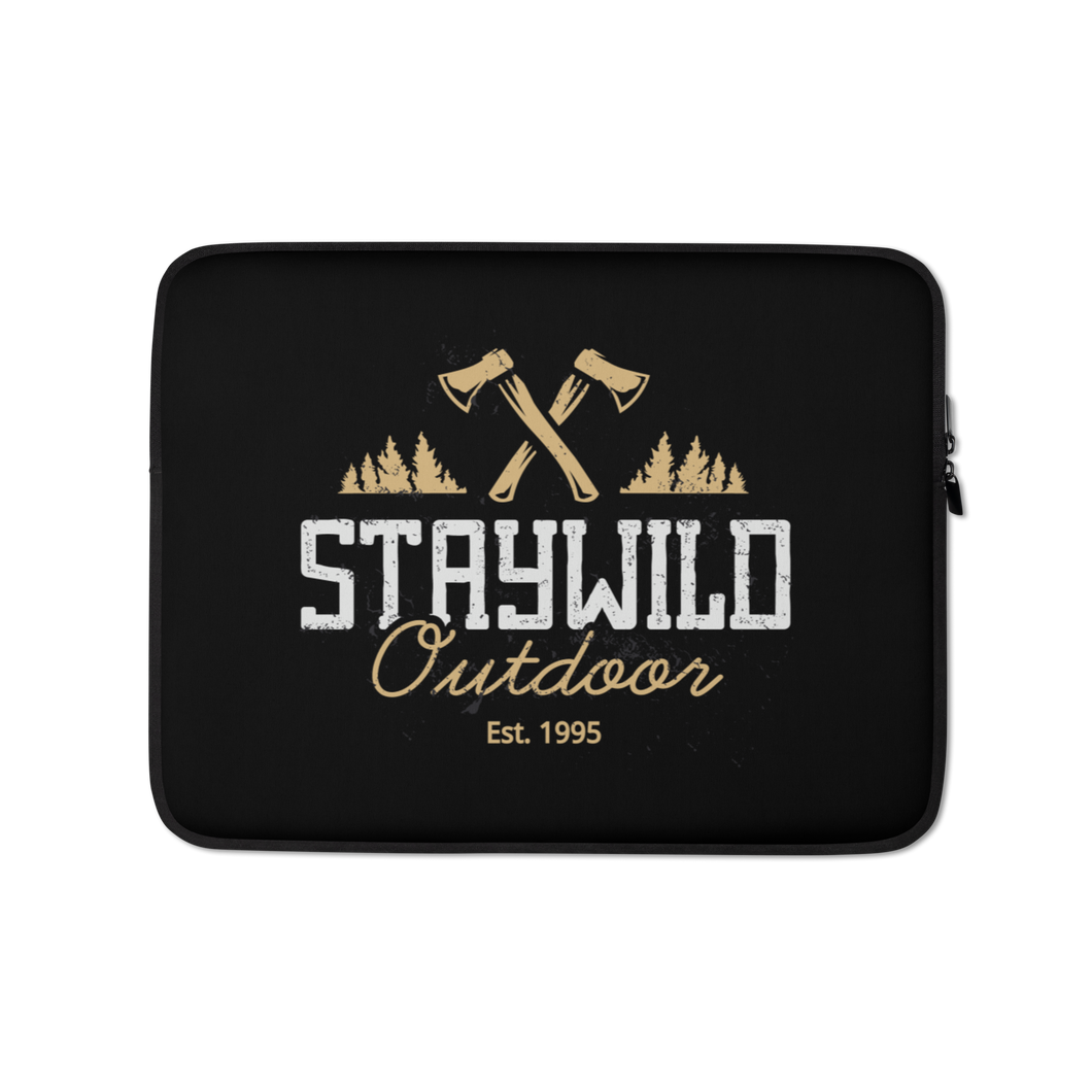 13″ Stay Wild Outdoor Laptop Sleeve by Design Express