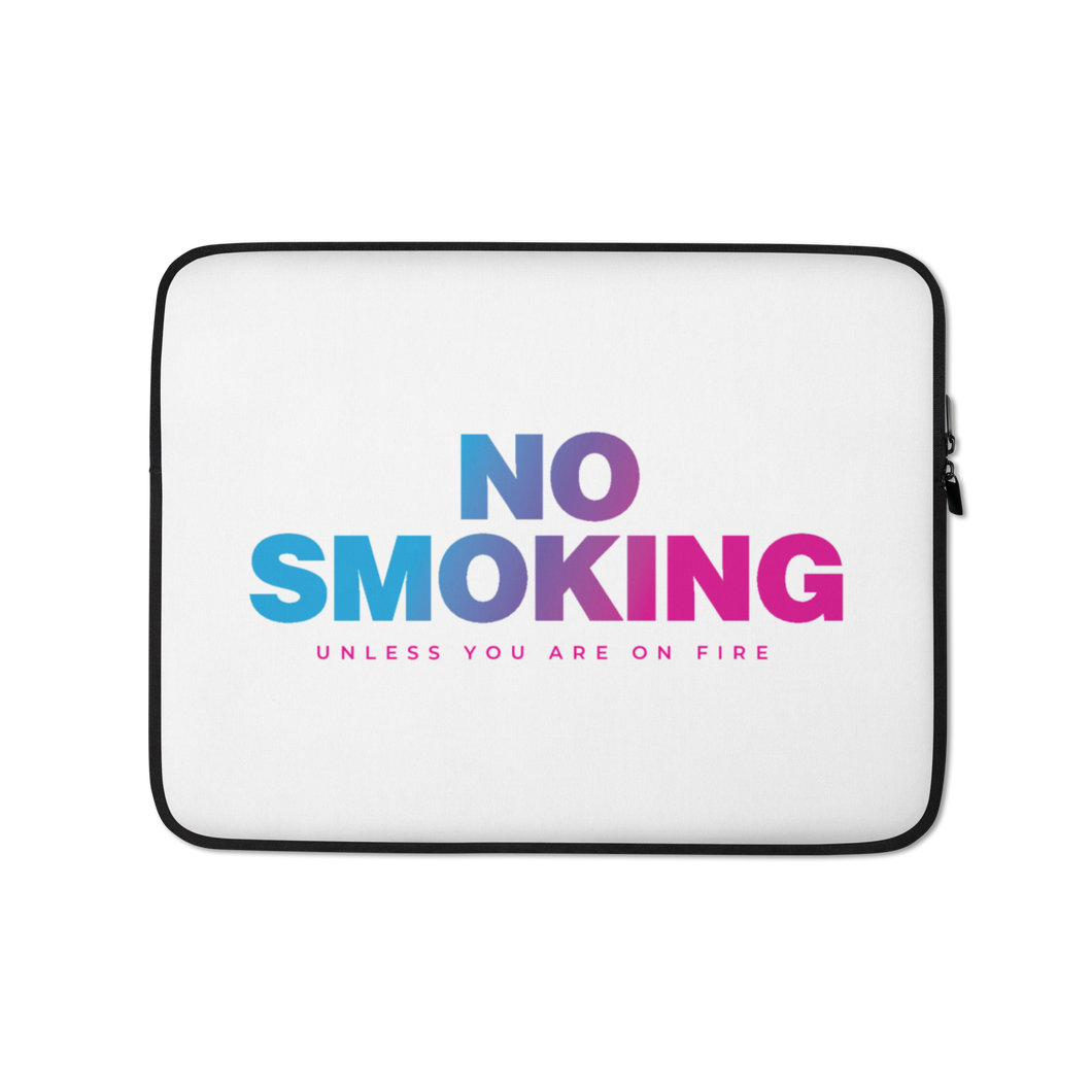 13″ No Smoking Laptop Sleeve by Design Express